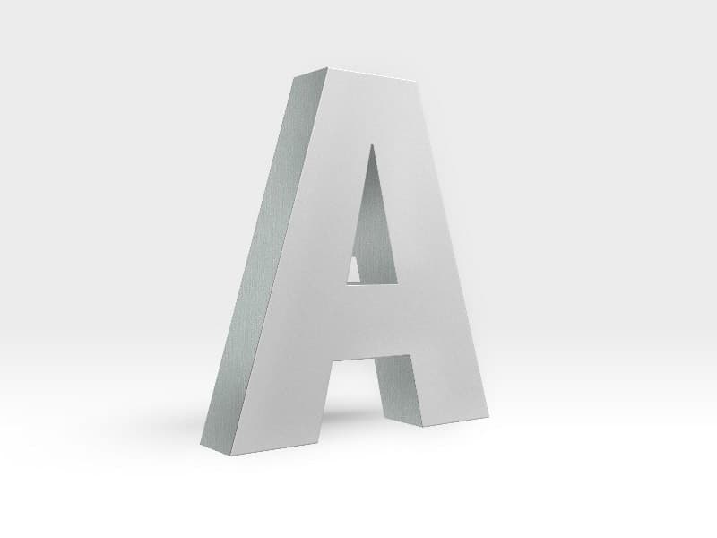 Leuchtbuchstaben | Aluminium